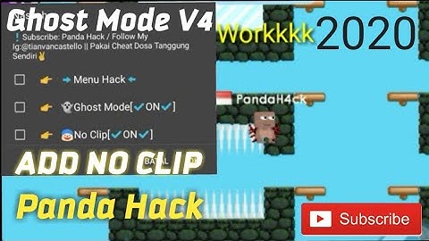 Script Hack Ghost Mode V4 | GrowTopia 2020!?!? Add No Clip