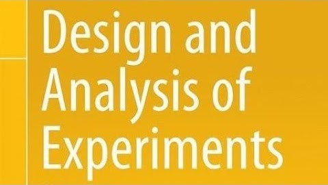 design of experiment DOE for all beginner guidance BS BSC and msc
