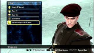 Soul Calibur 5 - Metal Gear Solid 3 OCELOT character creation