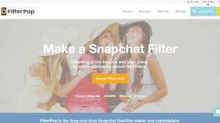 How to Sell Snapchat Geofilters on FilterPop screenshot 2