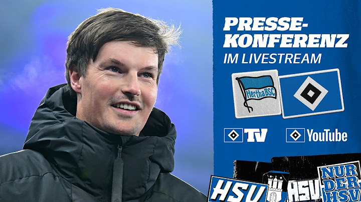 RE-LIVE: PRESSEKONFERENZ MIT MERLIN POLZIN I Hertha BSC vs. HSV I 19. Spieltag