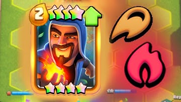 4 Star Wizard - The BEST 2 Elixir Card in Merge Tactics!🌟🔥