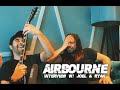 AIRBOURNE interview w/ Joel &amp; Ryan O&#39;Keeffe | www.pitcam.tv