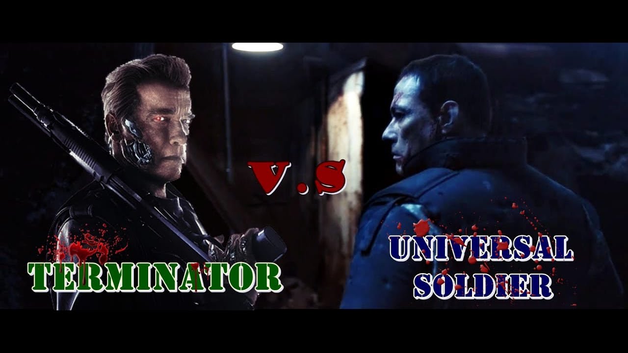 Terminator Soldeir Terminator vs Universal Soldier (Exterminador vs Soldado Universal ...