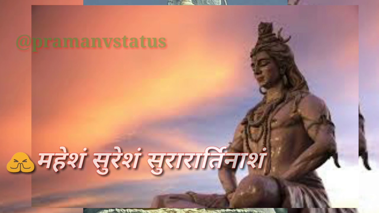 Vedshar shivastaha shlok 2 whatsapp status video pashunam patim Mahashivratri special
