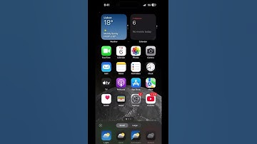 How I up my minimal home screen  using iOS18 #tech #apple #ios #shorts #viralvideo