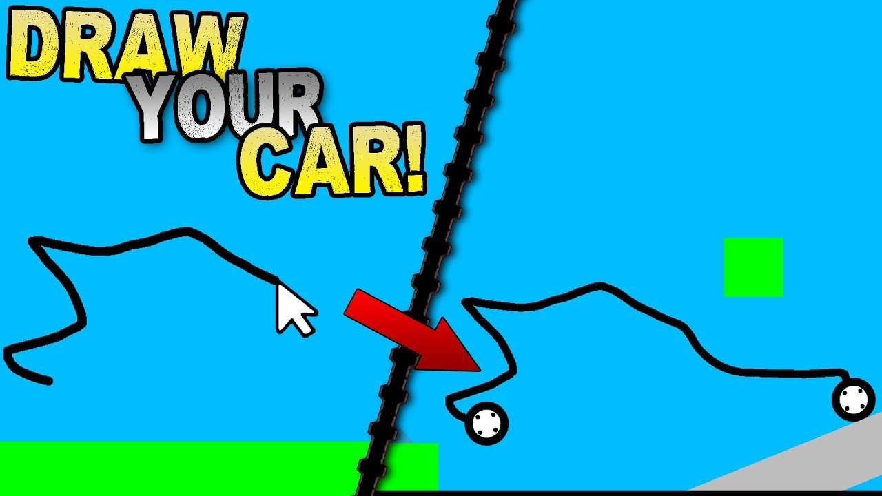 This Game Let's You Draw Your Own Car to Complete Challenges