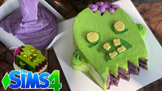 할로윈에 인싸되기🧟‍♂️ ㅣ  심즈4 좀비케이크 ㅣ Sims4 Zombie Cake l Halloween