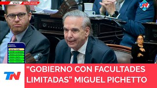 LEY DE BASES: "La Ley Bases va a salir por el esfuerzo de la política", Miguel Ángel Pichetto