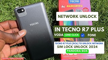 NETWORK UNLOCK|SIM LOCK REMOVE IN TECNO R7 PLUS|TECNO RC6 SIM LOCK  UNLOCK|2024