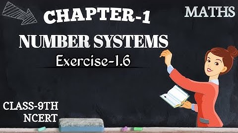 Ex-1.6||Chapter-1||Number System||Class-9th||MATHS NCERT