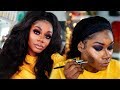 Hair n Makeup | Reviving my old frontal & MY WINTER foundation Routine | Laurasia Andrea