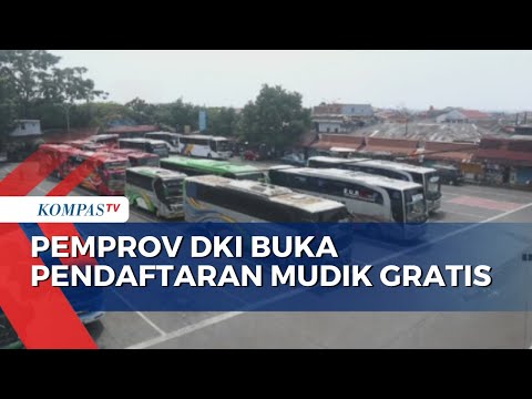 Mulai Hari Ini Pemprov DKI Jakarta Buka Pendaftaran Mudik Gratis