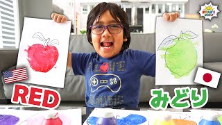 learn japanese for kids basic words with ryans world