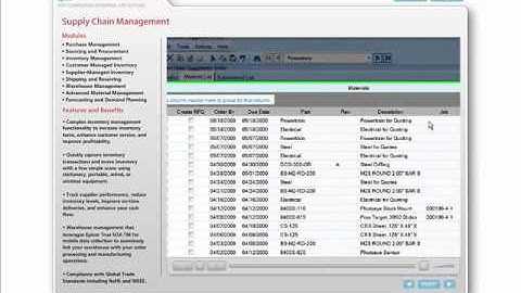 Epicor - Supply Chain Management