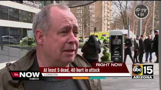 At least 5 dead, 40 hurt in London terror attack