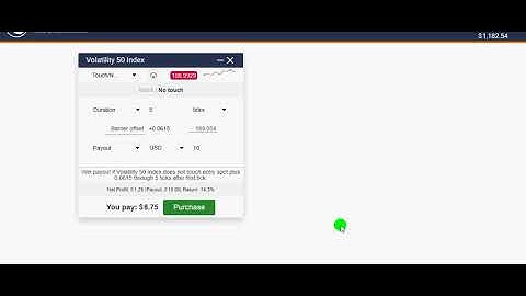Make 14% every 5 seconds binary options No touch  strategy