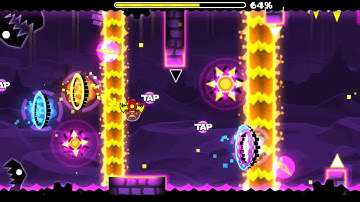 Geometry Dash: Lightning Vortex by Dakiro (Easy Demon) (1/1 Coins)