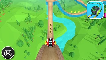 Going Balls - Gameplay Walkthrough Part 40 - Racing Game Levels 349-350 (iOS, Android)