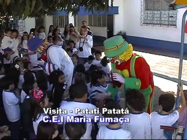 C.E.I MARIA FUMAÇA 20 SETEMBRO 2013 VISITA PATATI PATATÁ