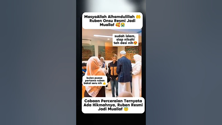 Alhamdulillah Ruben Onsu Resmi Jadi Mualaf, | #rubenonsu #shortsviral #shortvideo #shorts