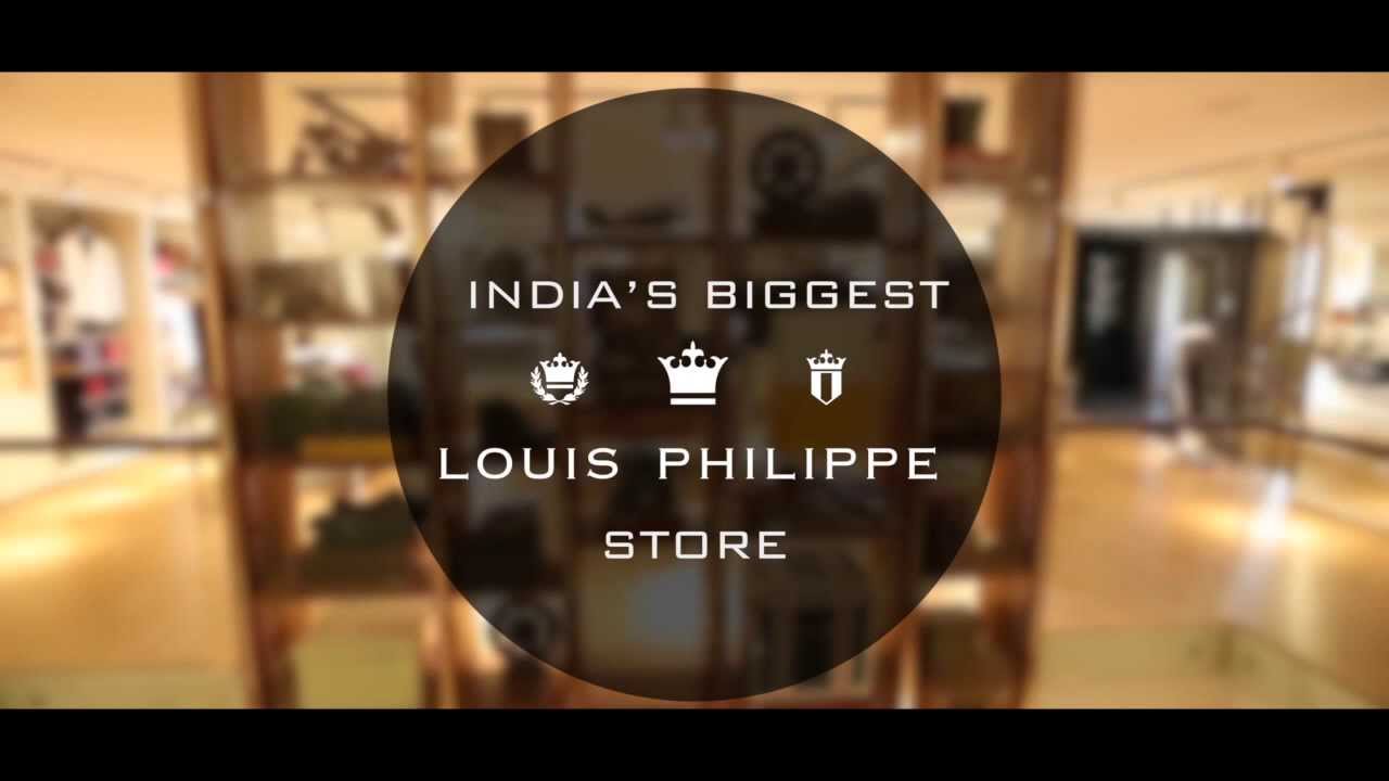 India's Biggest Louis Philippe Store 