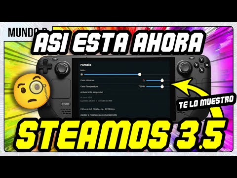 🔴 Te muestro STEAM DECK 3.5 hasta AHORA – PANTALLA MEJORADA