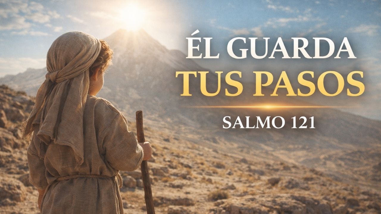 Él GUARDA Tus Pasos  Salmo 121 Inspirado — Música Bíblica Cinematográfica