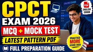 CPCT Exam 2026 PDF eBook | MCQ Mock Test Practice Set Book English #ExamPreparation