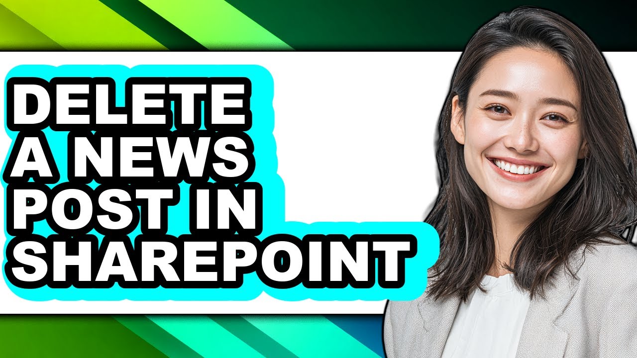 How to Delete a News Post in Sharepoint (only Way) - YouTube