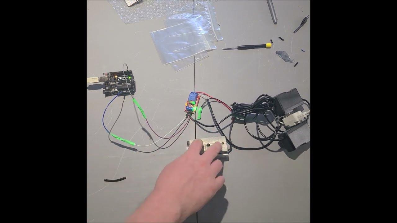 How to connect and operate an electromagnetic lock with your Arduino ...