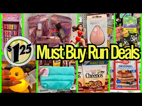 Dollar Tree Shop W/Me🏃🏽‍♀️🔥Dollar Tree $1.25 Must Buy Run Deals🏃🏽‍♀️🔥New at Dollar Tree