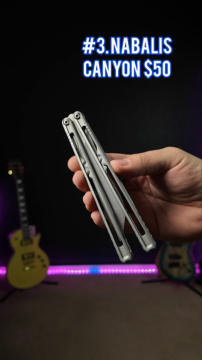 TOP 5 BUDGET BALISONGS💸 #shorts #balisong #butterflyknife