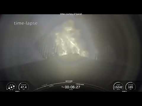 Falcon 9 launches KF-03 and Falcon 9 first stage landing