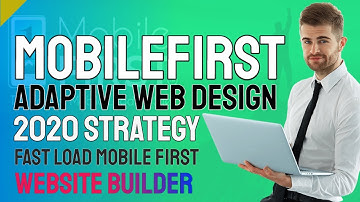 Mobile First Adaptive Web Design is the 2020 Strategy for Fast Load Mobile First Website Ranking