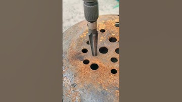 A reamer is all you need to open and expand holes #taperreamer #reamer #high performa