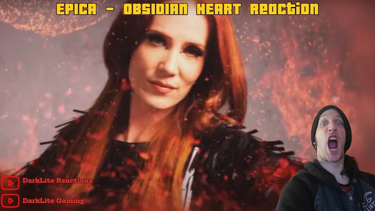 First Time Reaction TO EPICA Obsidian Heart Video!