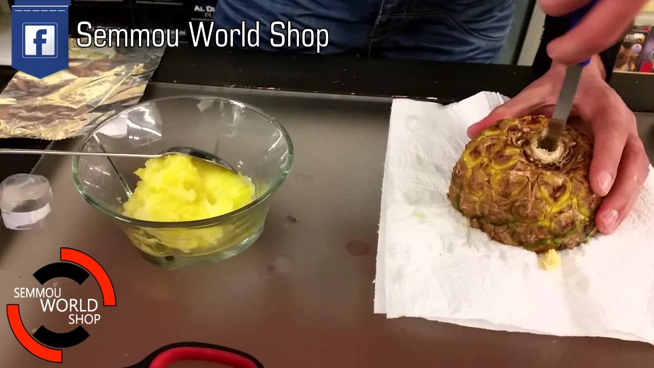 Shisha Fruchtkopf aus einer Ananas #3