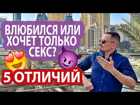 Влюбился или хочет только секс? 5 отличий