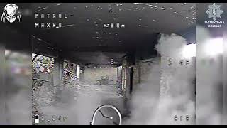 Toretsk - 08.04.2025. The Police Brigade Tracked And Destroyed A Russian Quad Bike In Toretsk.