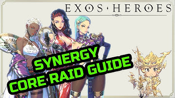 SYNERGY CORE RAID GUIDE - EXOS HEROES