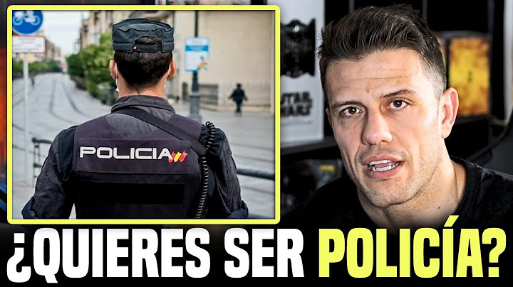 ¿Quieres opositar a policía? - Instructor de policía explica las claves para aprobar y poder entrar