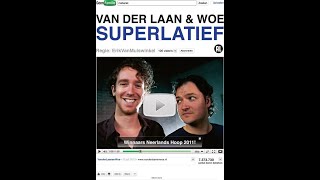 VAN DER LAAN EN WOE - SUPERLATIEF (Hele show)