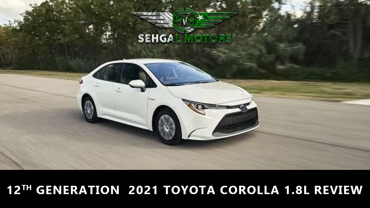 Toyota Corolla Hybrid 2021 Model