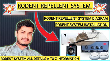 Rodent repellent system | rodent transducer | what is a rodent repellent system? | Rodent system ||