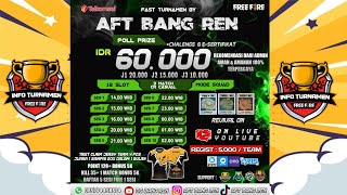 FAST TOURNAMEN BY BANG REN - 26 NOVEMBER 2024 #FREEFIRE