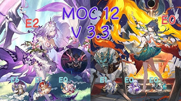 [Moc 12 V 3.3 ] Castorice E2S1 x Hyacine E0S0 / Yunli E0S1 x Sunday E1S1