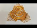 golden rose stitching for bigenners