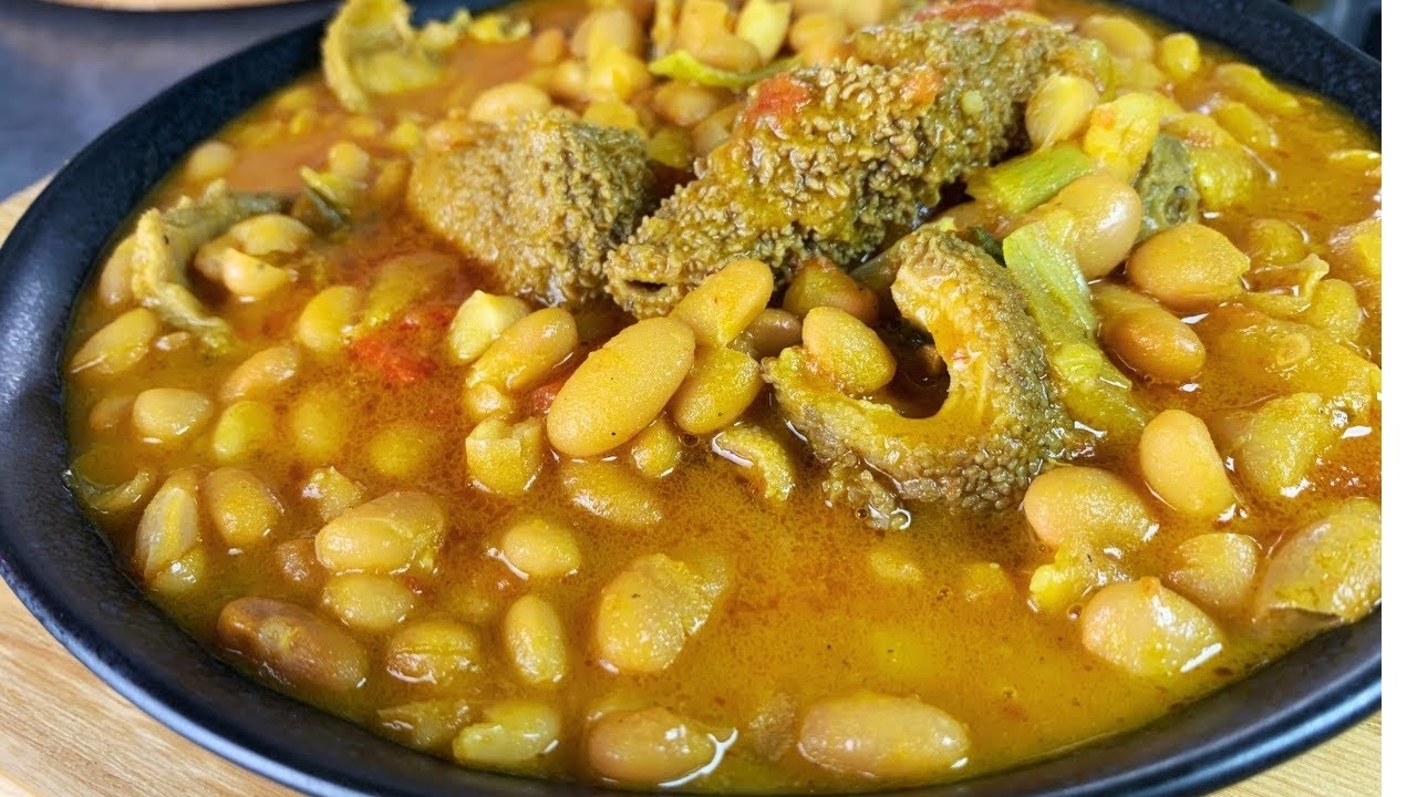 HARICOTS DE GOMA à la sauce tomate et aux tripes /le goût de ça…/cuisine congolaise/delicieux