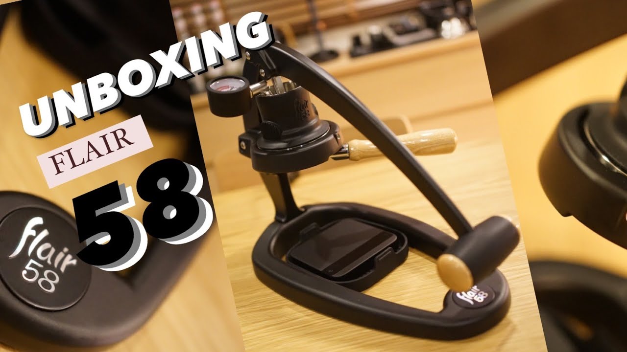 unboxing flair 58 แกะกล่อง "เครื่องทำกาแฟแมนนวล" ที่มาแรงที่สุดใน